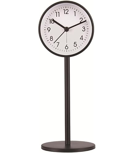 Amazon.co.jp: SUOKOMR 置き時計 目覚まし時計 卓上時計 クロック 金属